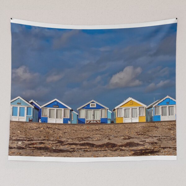 Item preview, Beach Huts Hengistbury Head Dorset England UK designed and sold by AndyEvansPhotos.