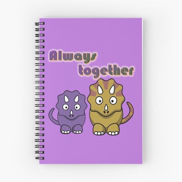 Item preview, Always together, a couple of dinos designed and sold by helenkaiy.
