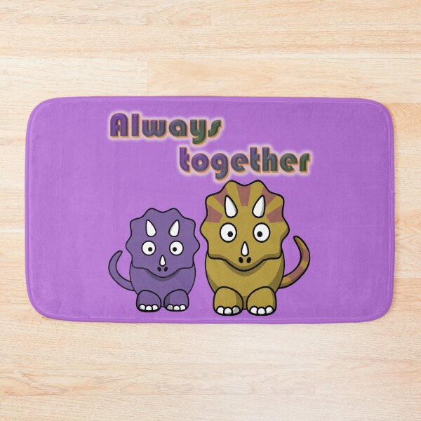 Item preview, Always together, a couple of dinos designed and sold by helenkaiy.