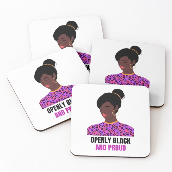 Item preview, Openly Black And Proud designed and sold by curledup-cat.