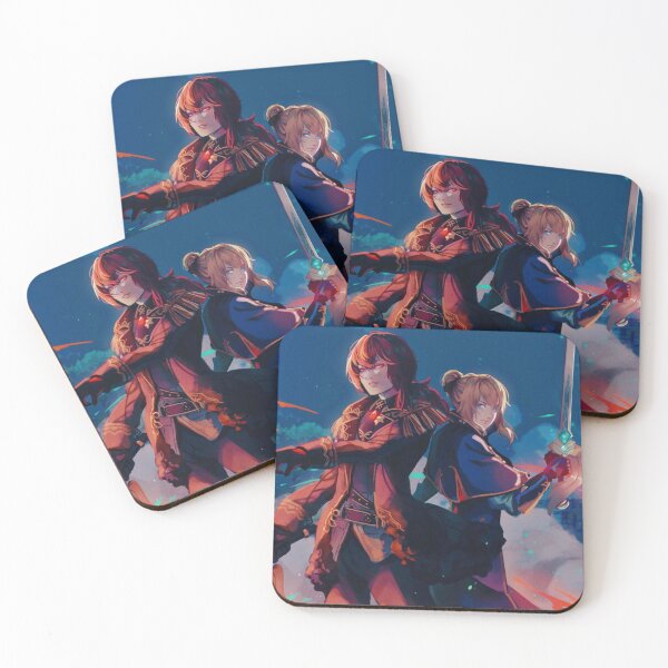 Item preview, Diluc and Jean | Genshin Impact designed and sold by Reigill.