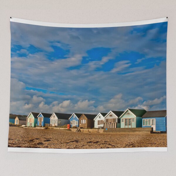 Item preview, Beach Huts Hengistbury Head Dorset England UK designed and sold by AndyEvansPhotos.