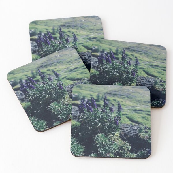 Item preview, flower in the mountains - blue designed and sold by WalderDesign.