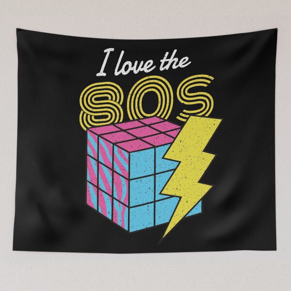 Item preview, Retro I Love The 80s  designed and sold by TeesByMark.
