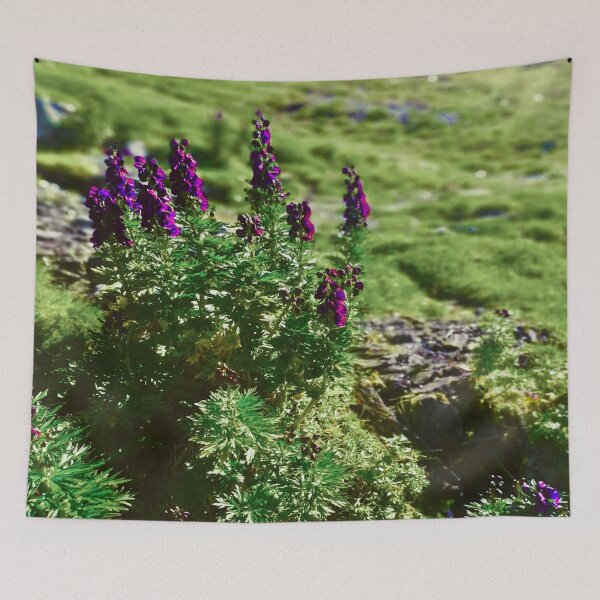 Item preview, flower in the mountains - green designed and sold by WalderDesign.