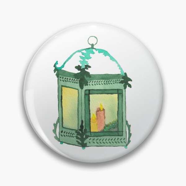 Item preview, Watercolor Lantern, white designed and sold by Sonderblume.