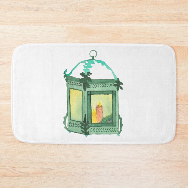 Item preview, Watercolor Lantern, white designed and sold by Sonderblume.