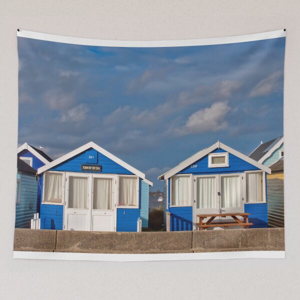 Item preview, Beach Huts Hengistbury Head Dorset England UK designed and sold by AndyEvansPhotos.