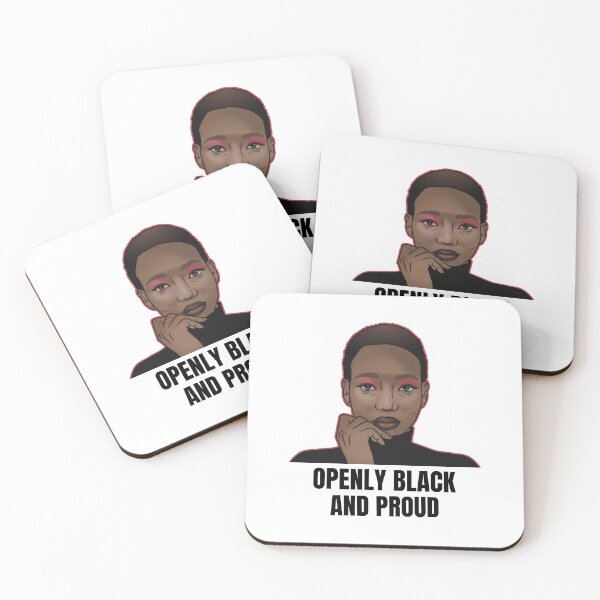 Item preview, Openly Black And Proud designed and sold by curledup-cat.