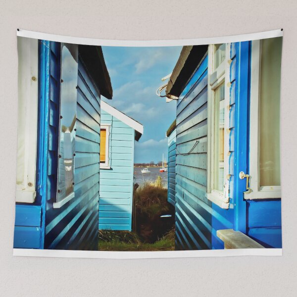 Item preview, Beach Huts Hengistbury Head Dorset England UK designed and sold by AndyEvansPhotos.