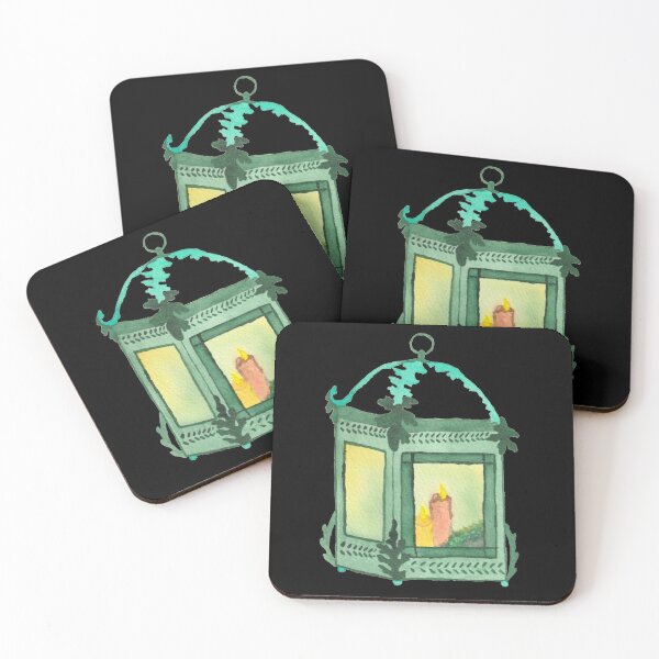 Item preview, Copy of Watercolor Lantern, black designed and sold by Sonderblume.