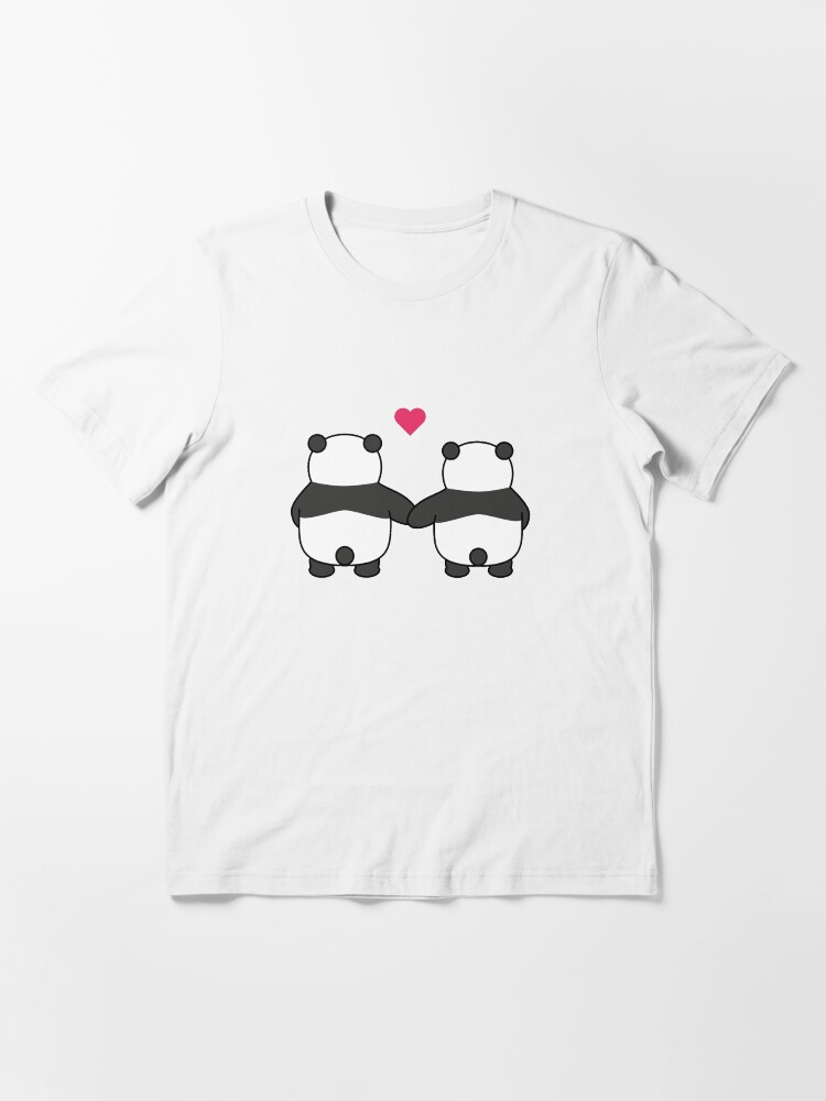 couple panda t shirt