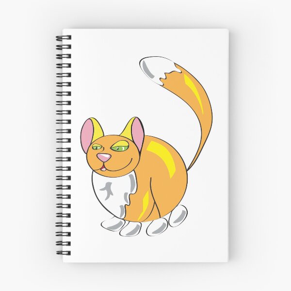 Item preview, Ginger Cat Funny Character Primitive Style Cartoon designed and sold by Verpax.