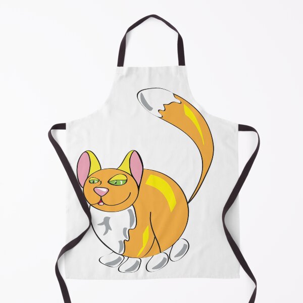 Item preview, Ginger Cat Funny Character Primitive Style Cartoon designed and sold by Verpax.