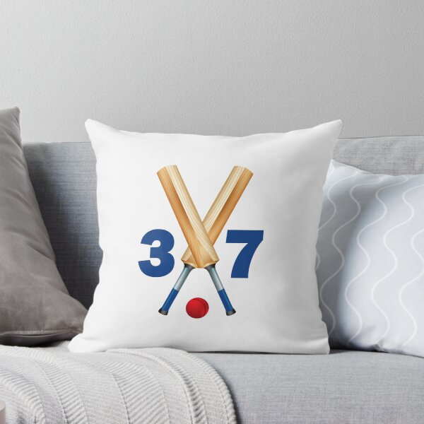 Item preview, Cricket number 37 - thirty seven with bats and ball designed and sold by AllShirts21.