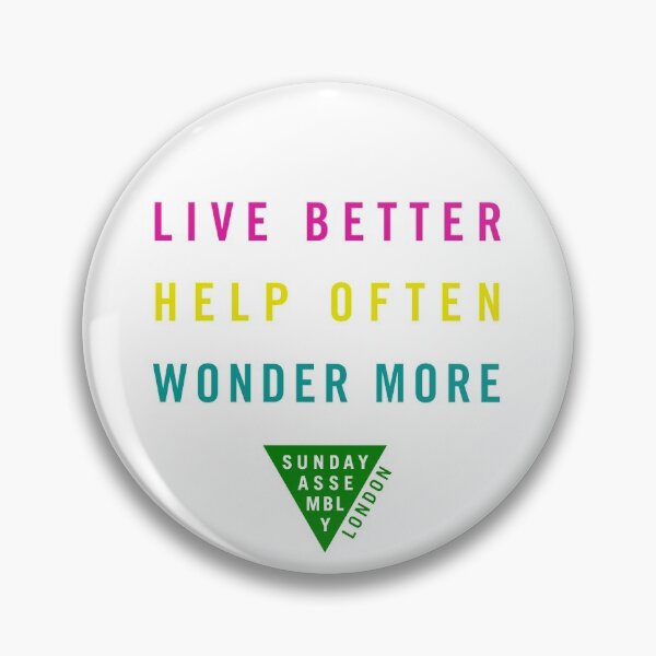 Item preview, Live Better, Help Often, Wonder More designed and sold by SALondon.