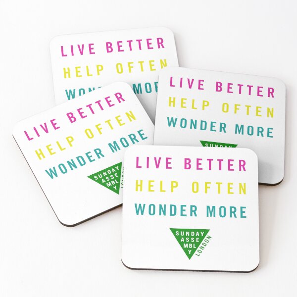 Item preview, Live Better, Help Often, Wonder More designed and sold by SALondon.