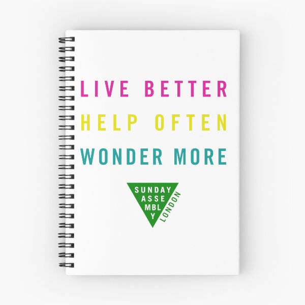 Item preview, Live Better, Help Often, Wonder More designed and sold by SALondon.