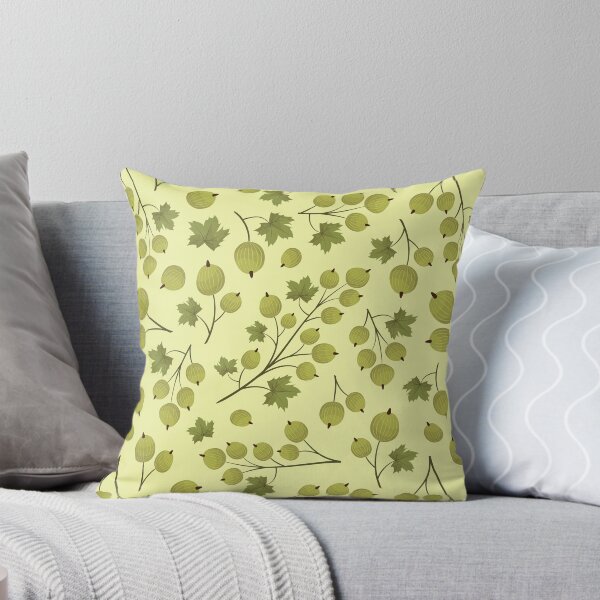 Item preview, Gooseberry branches seamless pattern. Green gooseberries. designed and sold by Xaphana.