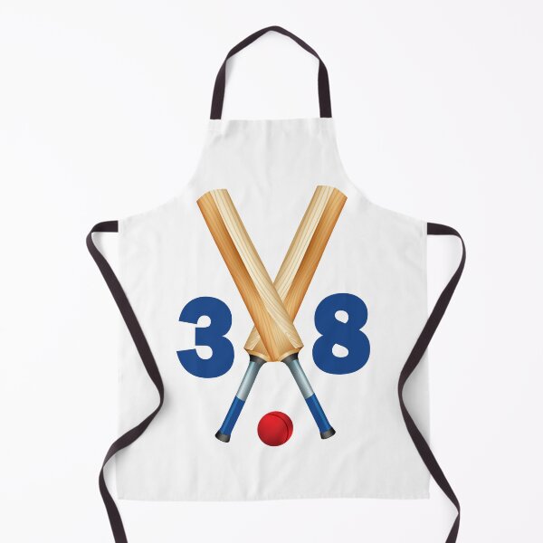 Item preview, Cricket number 38 - thirty eight with bats and ball designed and sold by AllShirts21.