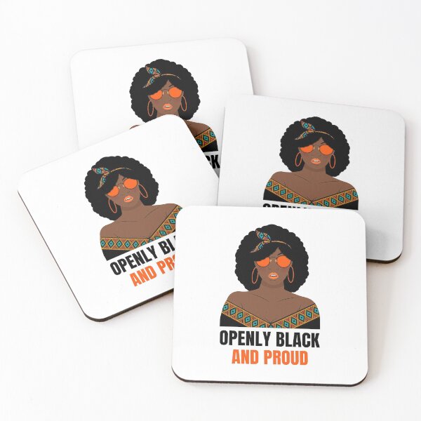 Item preview, Openly Black And Proud designed and sold by curledup-cat.