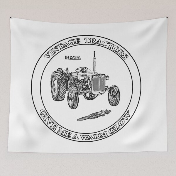 Item preview, Vintage tractor warm glow designed and sold by Millysuewood.