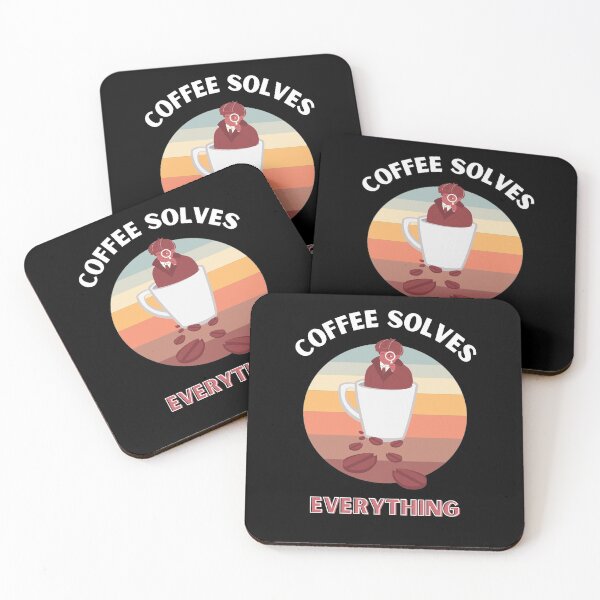 Item preview, Coffee solves everything  designed and sold by Rainces.