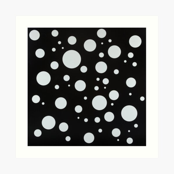 Yayoi Kusama 草間彌生 Terracotta Polka Dots Exhibition Poster