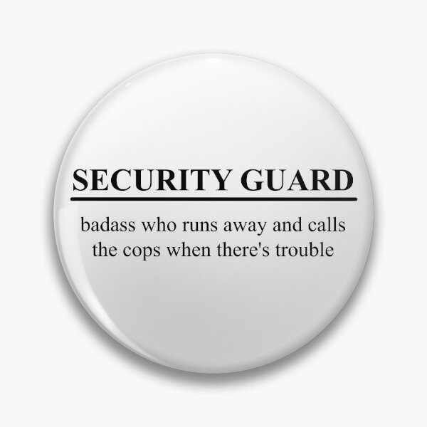 Item preview, Funny Security Guard Definition designed and sold by Swarno.