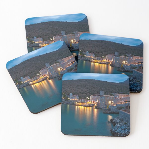 Item preview, Limeni at dusk, Mani, Peloponnese designed and sold by Out there! Photography.