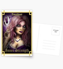 Gemstone Oracle Card - Inner Strength Postcards