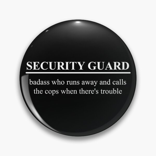 Item preview, Funny Security Guard Definition designed and sold by Swarno.