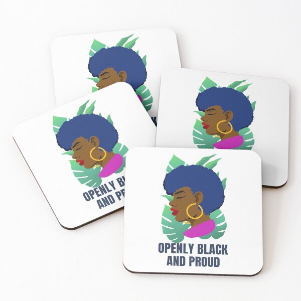 Item preview, Openly Black And Proud designed and sold by curledup-cat.