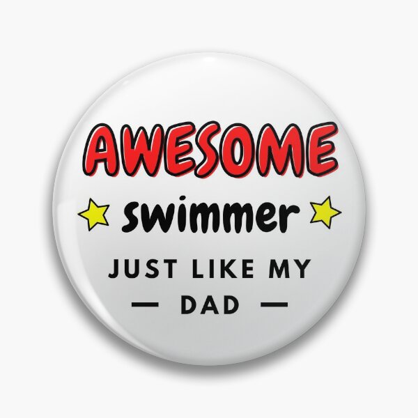 Artikelvorschau, Super Schwimmer. Genau wie mein Vater entworfen und verkauft von TheGreenGoat.