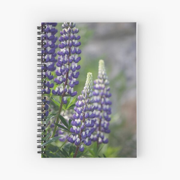 Lupin Spiral Notebook