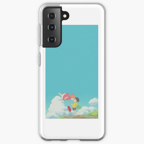 affiche de ponyo Coque souple Samsung Galaxy