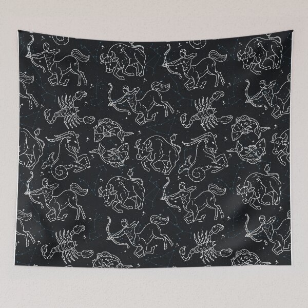 Item preview, Hand Drawn Zodiac Pattern - Zodiac Sign designed and sold by isko1977.