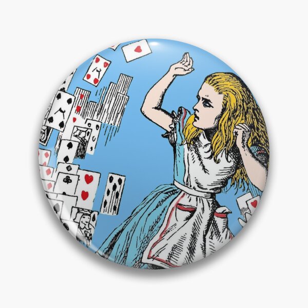 Item preview, Alice and the stack of cards, wonderland designed and sold by DeVeauDesign.