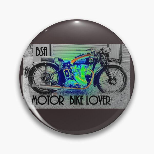 Item preview, VINTAGE BSA  MOTORBIKE  LOVER NO 1 VERSION   designed and sold by Opalbluerose.