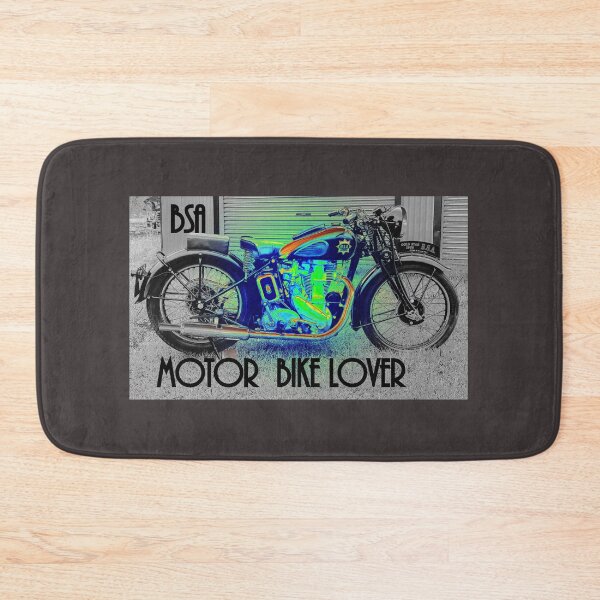 Item preview, VINTAGE BSA  MOTORBIKE  LOVER NO 1 VERSION   designed and sold by Opalbluerose.