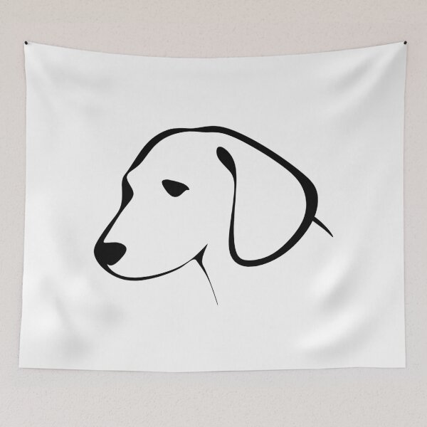 Item preview, Dog Drawing designed and sold by Voxarto.