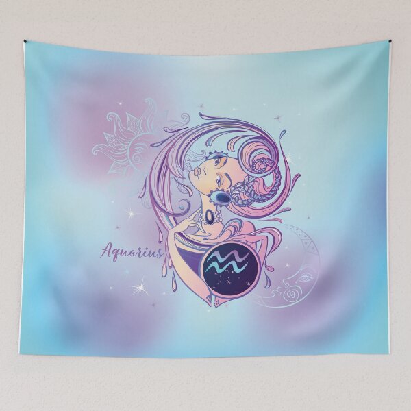 Item preview, Aquarius - Zodiac Sign designed and sold by isko1977.