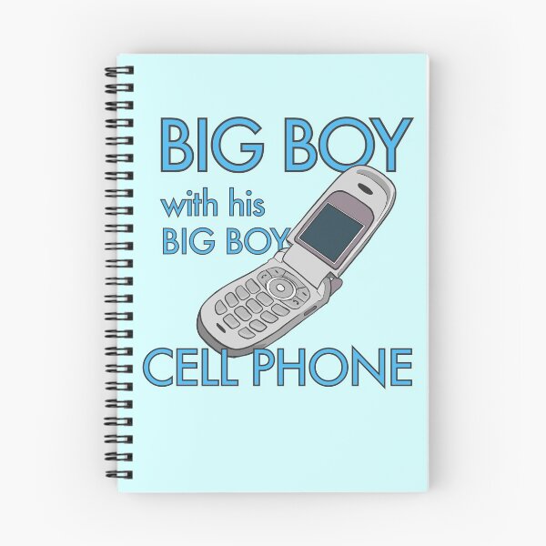 Item preview, Big Boy with his Big Boy Cell Phone designed and sold by Click Thoughts.