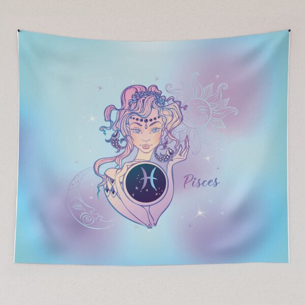 Item preview, Pisces - Zodiac Sign designed and sold by isko1977.