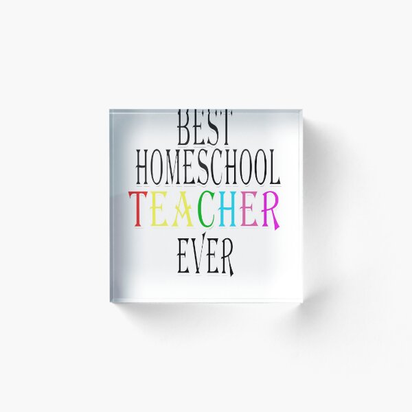 Item preview,  BEST HOMESCHOOL TEACHER EVER  designed and sold by oubami.