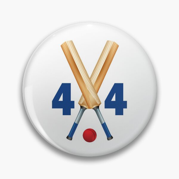 Item preview, Cricket number 44 - forty four with bats and ball designed and sold by AllShirts21.