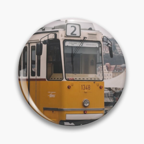 Item preview, Yellow streetcar Budapest Photo tram designed and sold by Nina Lybimova.