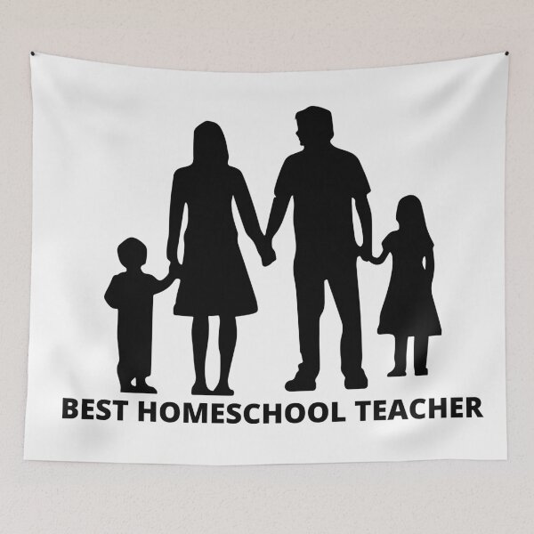 Item preview, Best Homeschool Teacher Ever designed and sold by HasnaanMohsin.