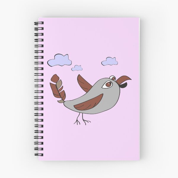 Item preview, Sparrow Funny Character Crazy Bird Primitive Style Cartoon designed and sold by Verpax.