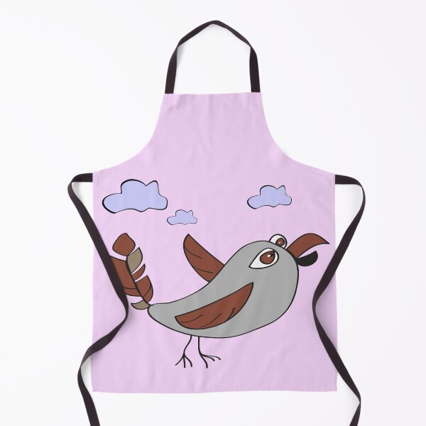 Item preview, Sparrow Funny Character Crazy Bird Primitive Style Cartoon designed and sold by Verpax.